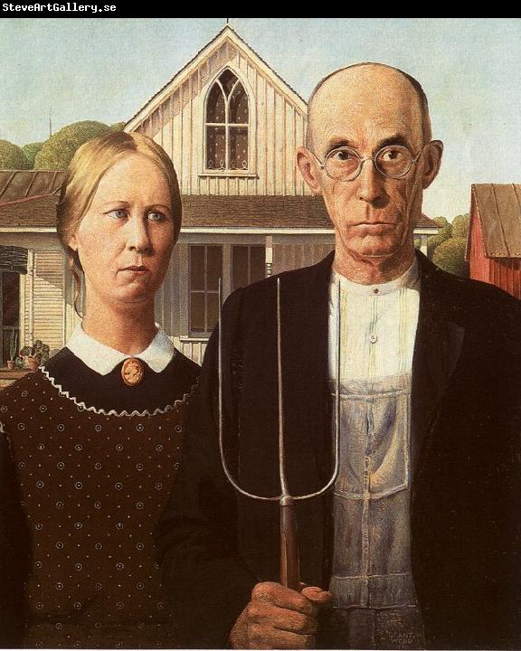 Grant Wood American Gothic